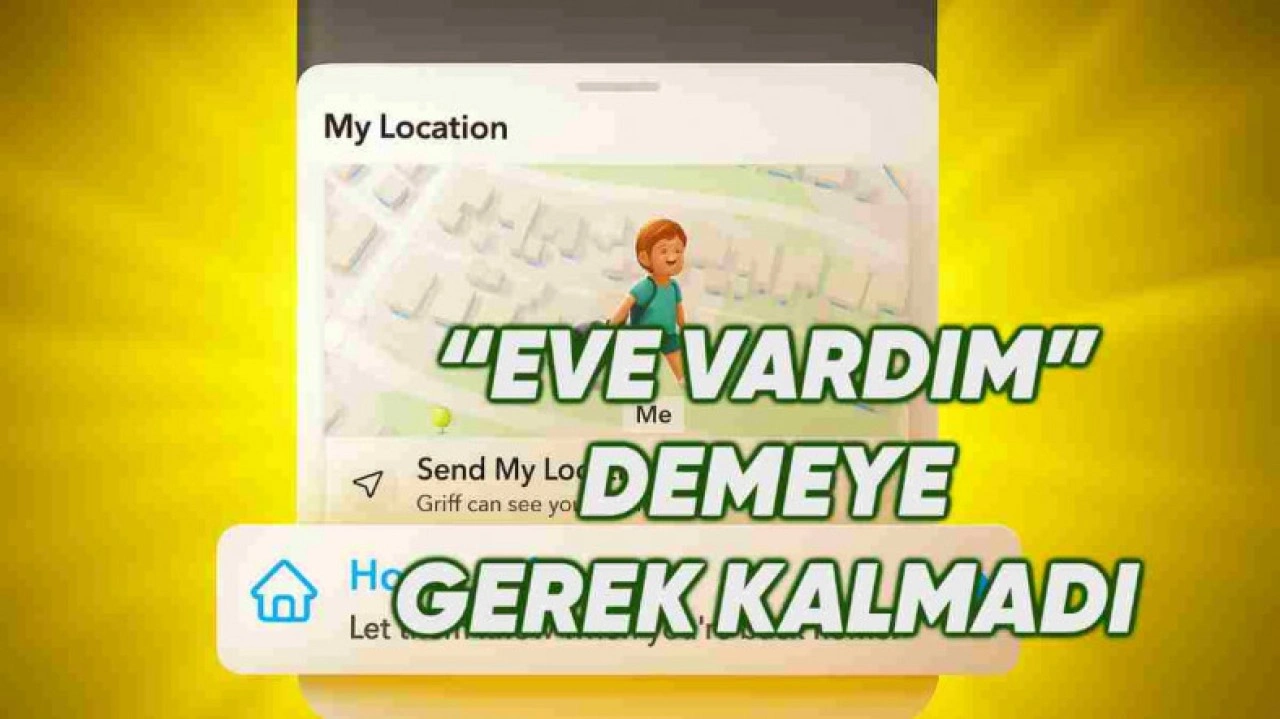Snapchat Eve Gittiğinizde Sevdiklerinize Bildirim Gönderecek