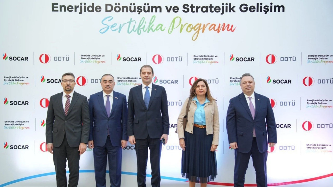 SOCAR Türkiye ve ODTÜ iş birliğiyle yeni bir gelişim programı başlıyor