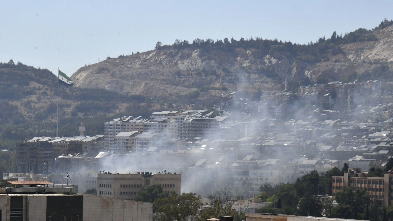 Suriye'nin başkenti Şam'da patlama