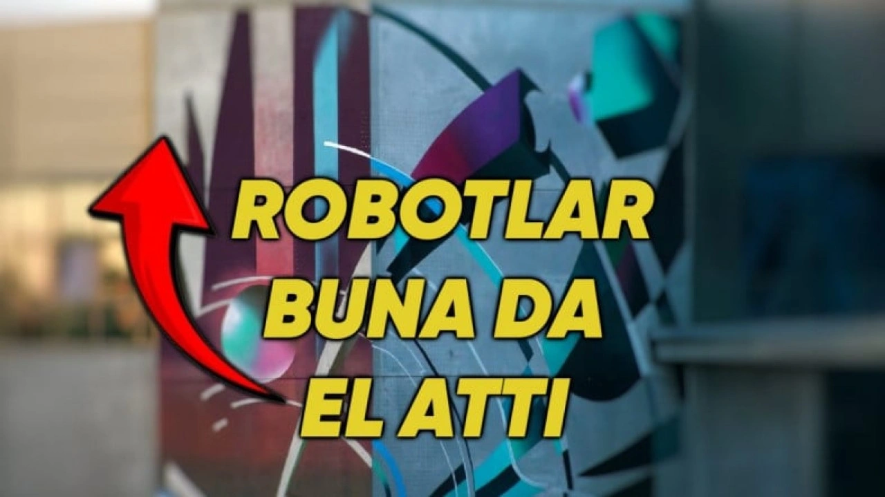 Tesla Genel Merkezi Neredeyse Tamamen Robotlar Kullanılarak Grafitiyle Kaplandı