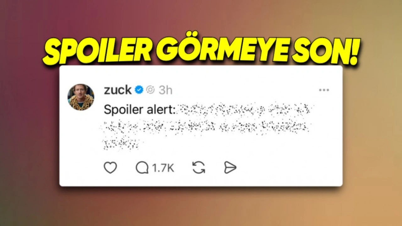 Threads'e Spoiler İçeren Gönderileri Gizleme Geliyor
