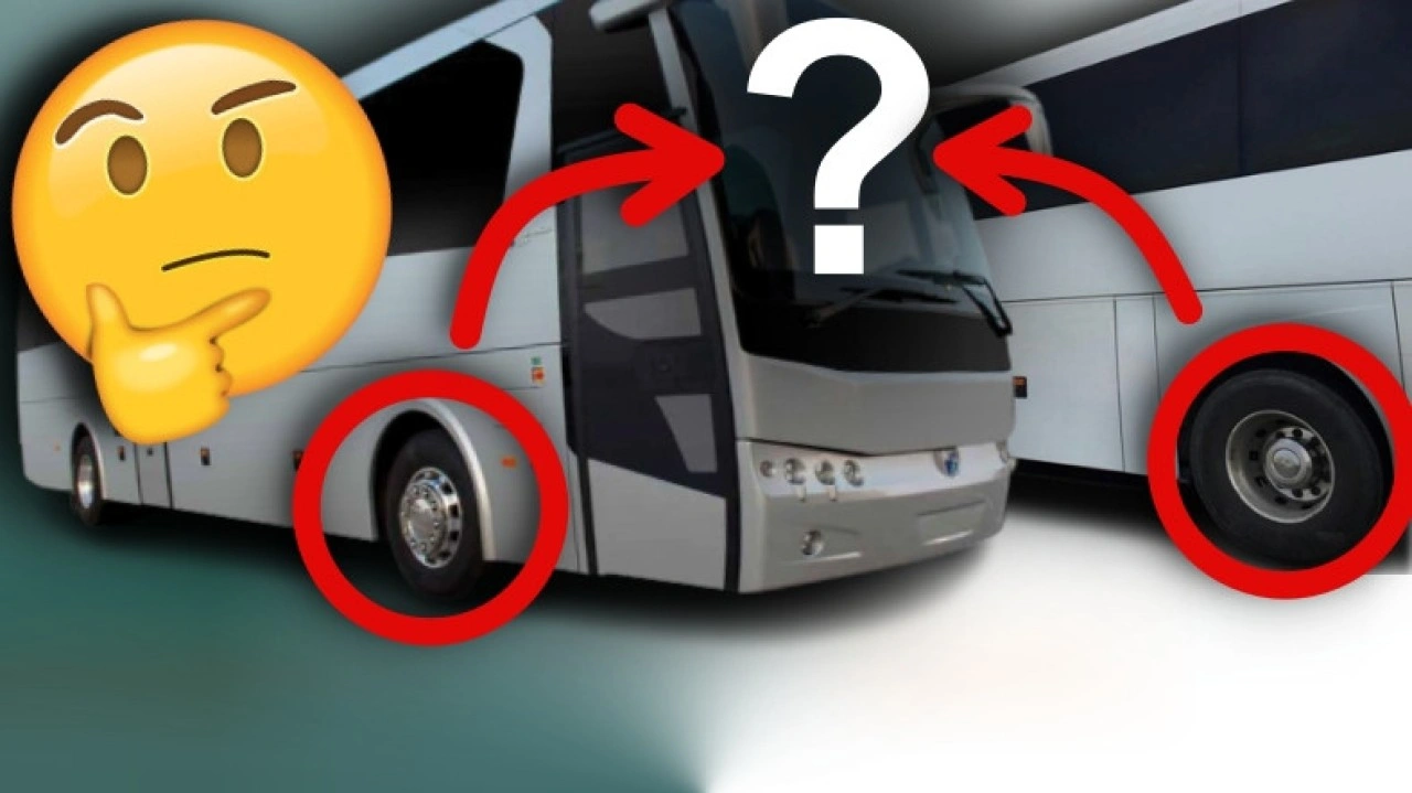 Tır ya da Otobüslerin Ön ve Arka Jantları Neden Farklı?