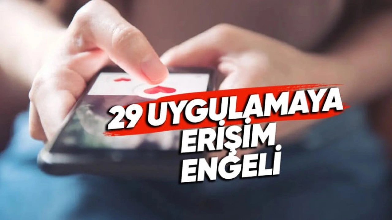 Toplam 29 Görüntülü Görüşme Uygulamasına Erişim Engeli Getirildi