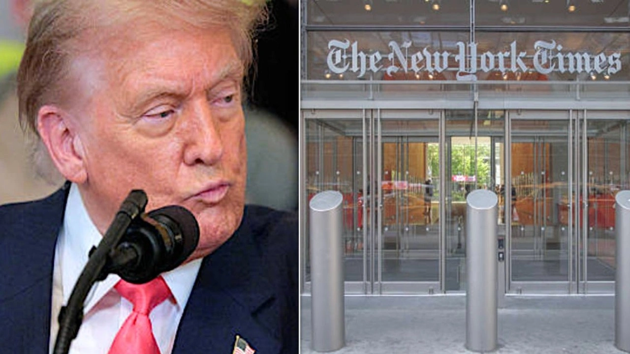 Trump'tan New York Times'a 15 milyar dolarlık dava
