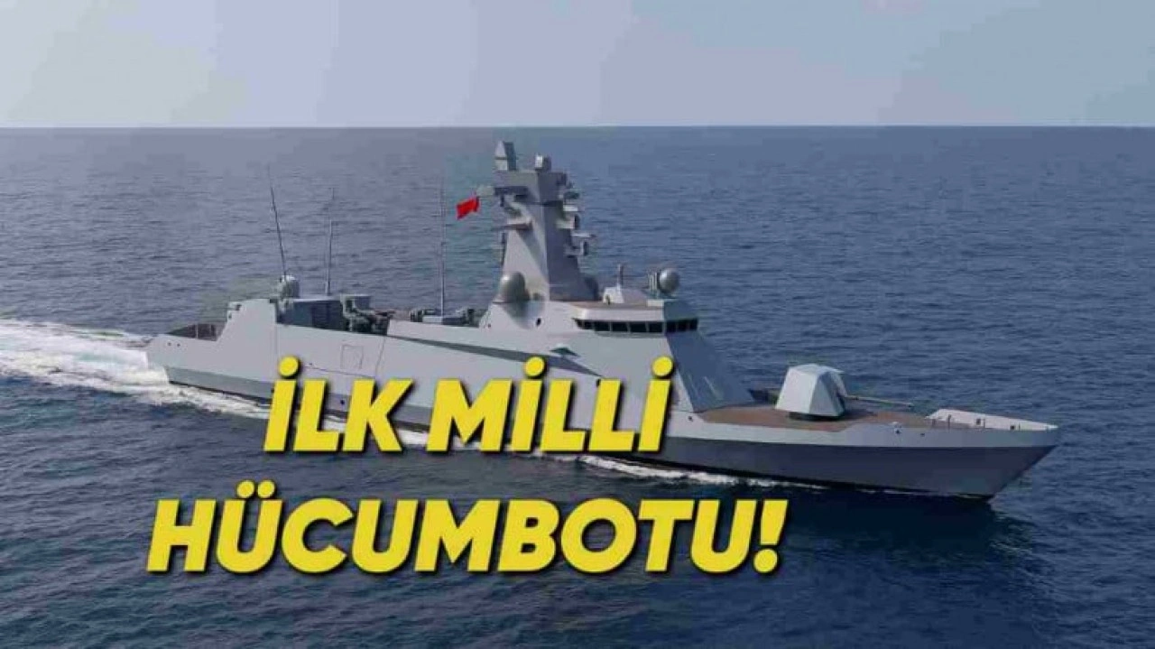 Türkiye'nin İlk Milli Hücumbotu Tanıtıldı