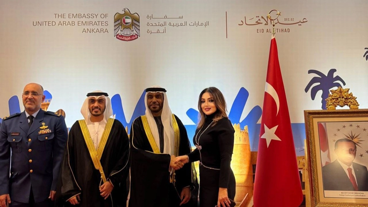 ULUSKON Başkanı Atasoy, Birleşik Arap Emirlikleri'nin ‘Birlik Günü’ resepsiyonuna katıldı