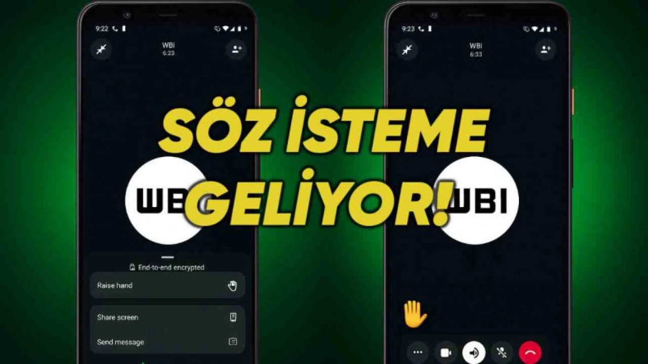 WhatsApp'a Grup Görüşmelerde "Söz İsteme" Özelliği Geliyor