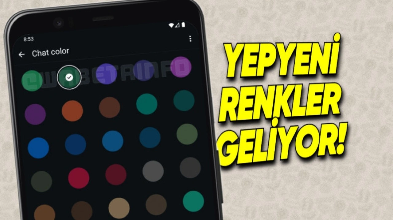 WhatsApp Sohbet Temalarına 18 Yeni Renk Geliyor