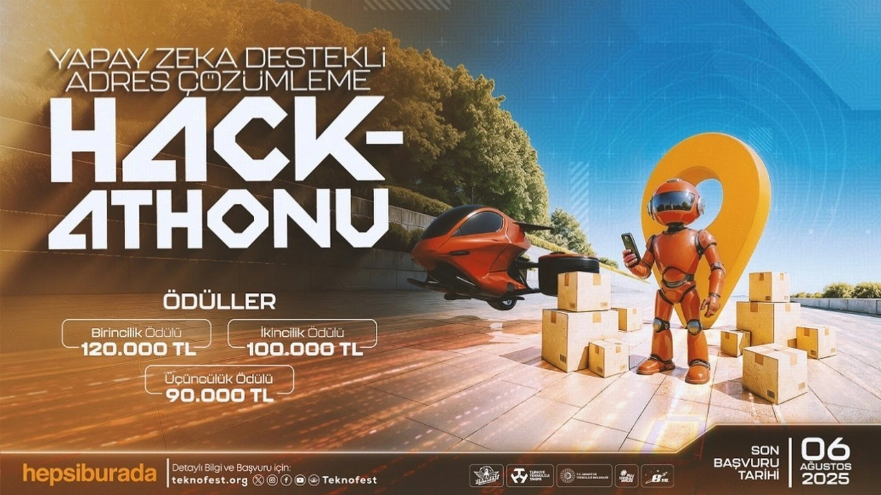 'Yapay Zeka Destekli Adres Çözümleme Hackathonu' için başvurular başladı