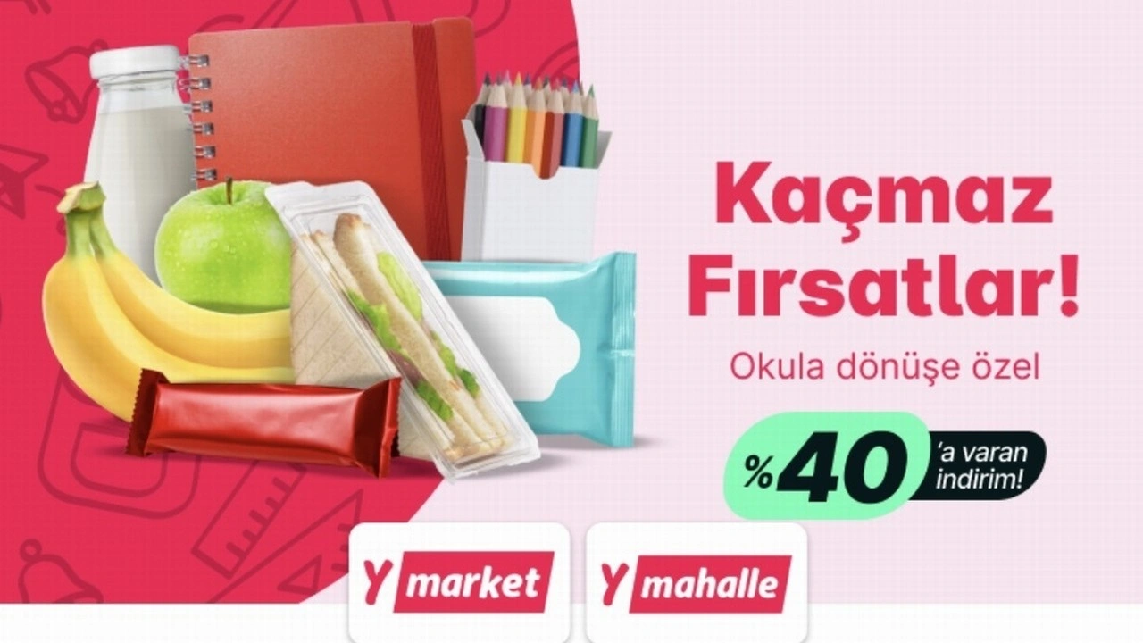 Yemeksepeti’nden market ve mahalle alışverişlerinde yüzde 40’a varan indirim