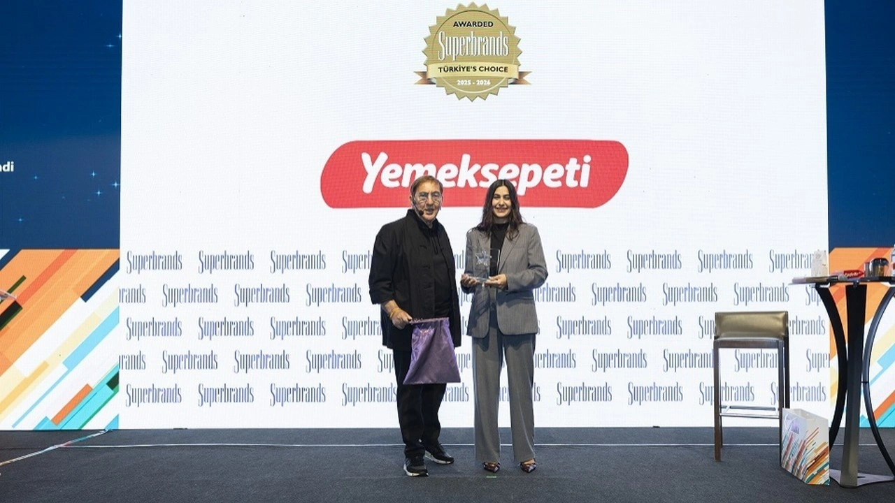 Yemeksepeti’ne Superbrands tarafından ödül
