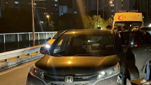 3.51 promil alkollü sürücü karşı şeride geçip, kaza yaptı