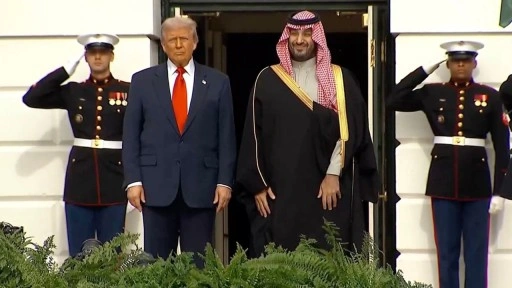 ABD Başkanı Trump ile Suudi Arabistan Veliaht Prensi Selman, Beyaz Saray’da bir araya geldi