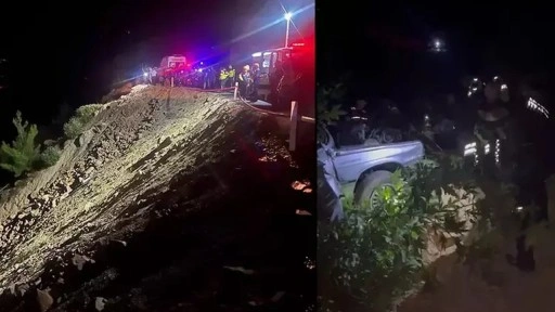 Adana'da otomobil uçuruma yuvarlandı: 5 ölü