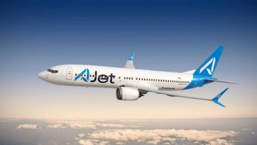 AJet, 1 yılda 123 bin 425 sefer yaptı