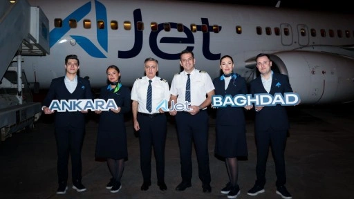 AJet, Ankara’dan Bağdat seferlerine başladı