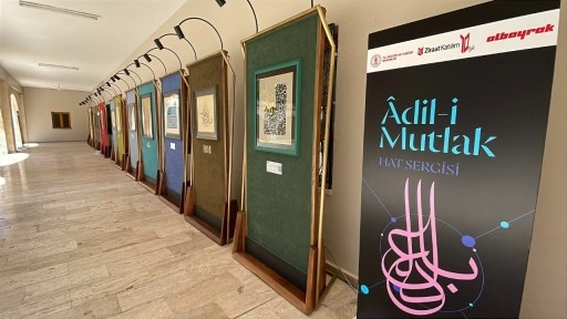 Albayrak Grubu’nun Adil-i Mutlak Hat Eserleri Sergisi Şanlıurfa’da