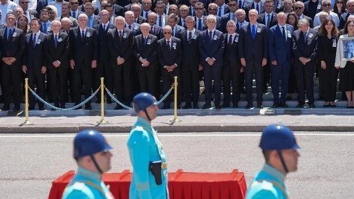 Altan Öymen için Meclis'te cenaze töreni düzenlendi