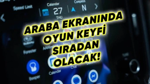 Android Oyunlar Otomobil Ekranlarına Geliyor!