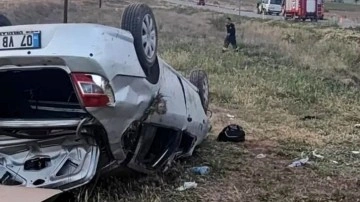 Antalya'da otomobil, takla attı: 2 ölü, 3 yaralı