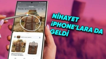 Arama İçin Daire İçine Al iPhone'lara Geldi!
