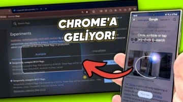 Arama İçin Daire İçine Al Özelliği Şimdi de Chrome’a Geliyor