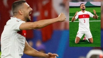 Avusturya maçının kahramanı Merih Demiral: "Ne mutlu Türk'üm diyene!"