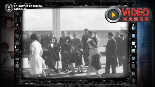 Bakan Ersoy, Ulu Önder Atatürk'ün ilk kez yayınlanan görüntüsünü paylaştı