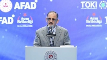 Bakan Mehmet Özhaseki: "Güvenli konutlar teslim etmeye devam edeceğiz"
