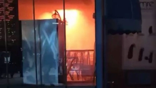 Başakşehir'de restoranda çıkan yangın söndürüldü