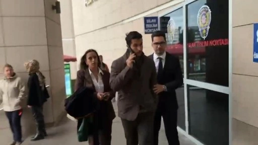 Beşiktaşlı futbolcu Necip Uysal, suç duyurusu için adliyede