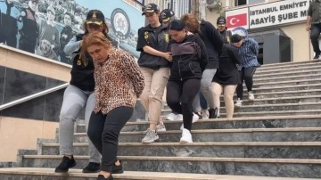 Beşiktaş'ta evlere girerek hırsızlık yapan 5 şüpheli suçüstü yakalandı