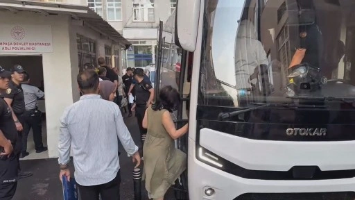 'Bıçak parası' soruşturmasında gözaltına alınan şüpheliler adliyeye sevk edildi