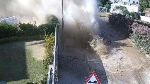Bodrum'da ana isale patladı: 9 evi su bastı!