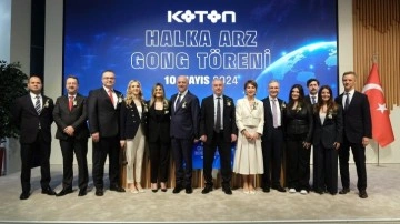 Borsa İstanbul’da gong Koton için çaldı