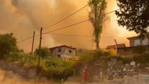 Bursa'da orman yangınları 3'üncü gününde