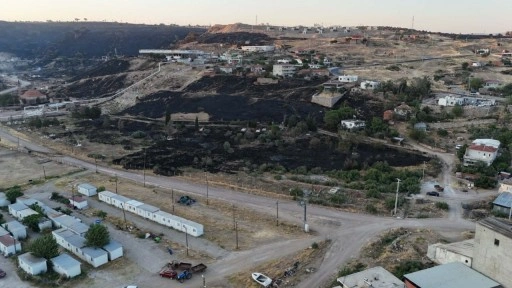 Çanakkale’deki orman yangını 2'nci günde; yanan alanlar dronla görüntülendi