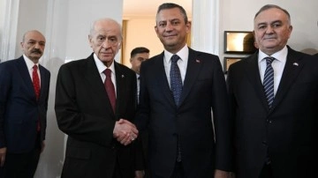 CHP lideri Özgür Özel'den Devlet Bahçeli'ye ziyaret