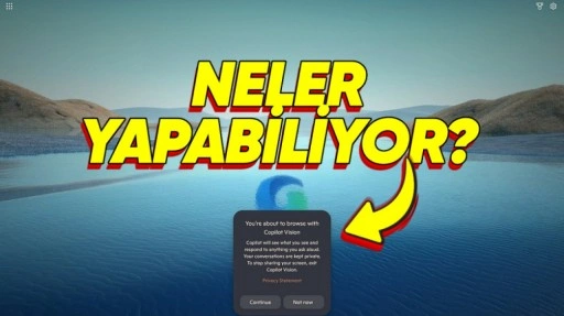 Copilot Vision Kullanıma Sunuldu