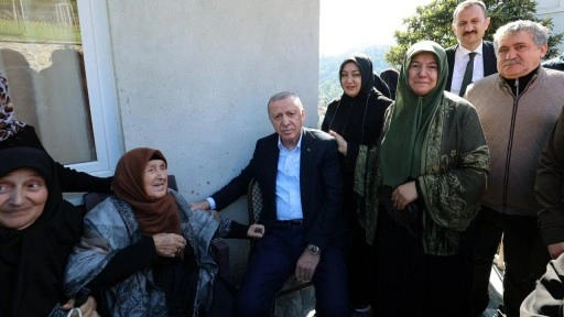 Cumhurbaşkanı Erdoğan'dan Ayder Yaylası'na ziyaret
