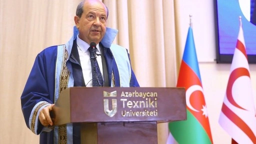 Cumhurbaşkanı Tatar'a Azerbaycan Teknik Üniversitesince fahri doktora unvanı verildi