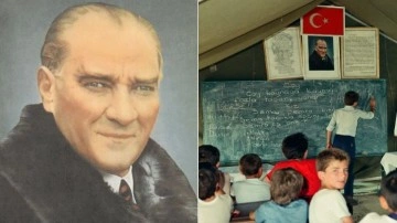 Ders kitaplarındaki Atatürk portresinin aslı MEB envanterinde