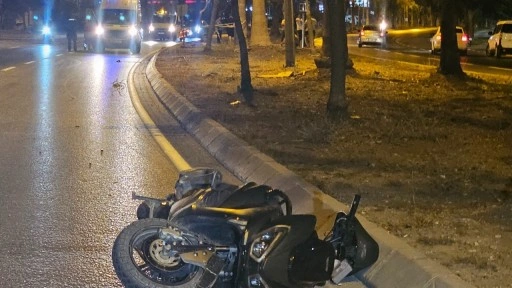 Devrilen motosiklet 90 metre sürüklendi: 1 ölü, 1 yaralı
