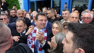 Ekrem İmamoğlu’na memleketinde davul-zurnalı karşılama