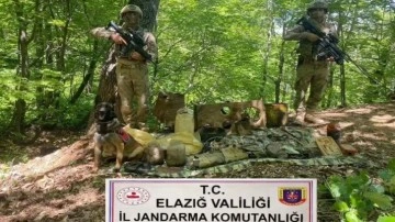 Elazığ’da teröristlerin kullandığı sığınak imha edildi