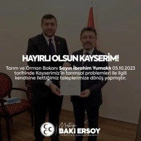 Ersoy’dan 3 müjde