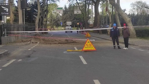 Eski Büyükdere Caddesi trafiğe kapatıldı