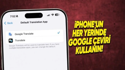 Google Çeviri, iOS'te Varsayılan Çeviri Uygulaması Yapılabilecek