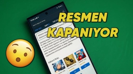 Google Play Store'un Rakibi Olan Amazon Uygulama Mağazası Kapanıyor
