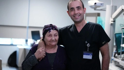 Görme kaybı yaşayan hasta, tedaviyle sağlığına kavuştu